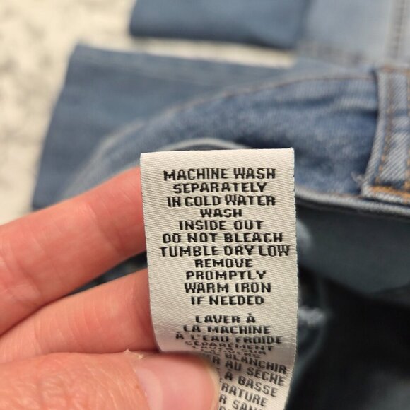 Celebrity Pink Regeneration 9/29 Light Wash Denim Blue Cargo Bootcut Jeans(Flaw) - Picture 12 of 13